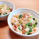 豚肉と小松菜の混ぜご飯